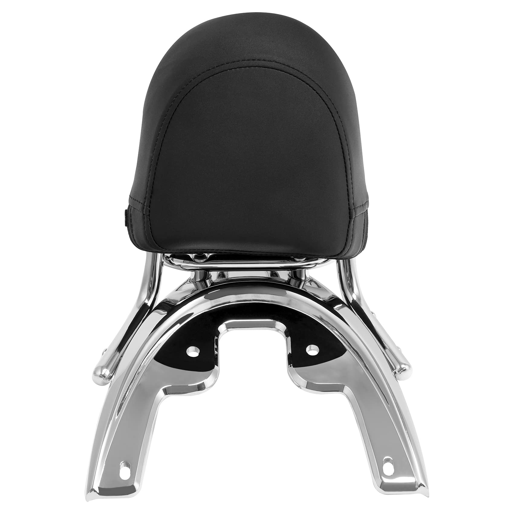 TCMT Gepäckträger Passend für Harley Davidson V Rod VROD VRSC 2002–2006 mit Rückenlehne und Grundplatte für Motorräder