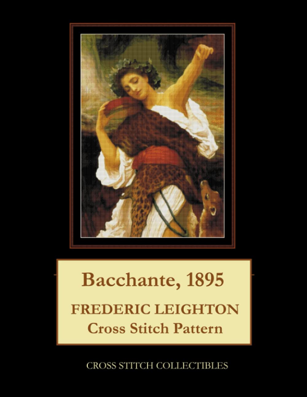 Bacchante, 1895: Frederic Leighton Cross Stitch Pattern