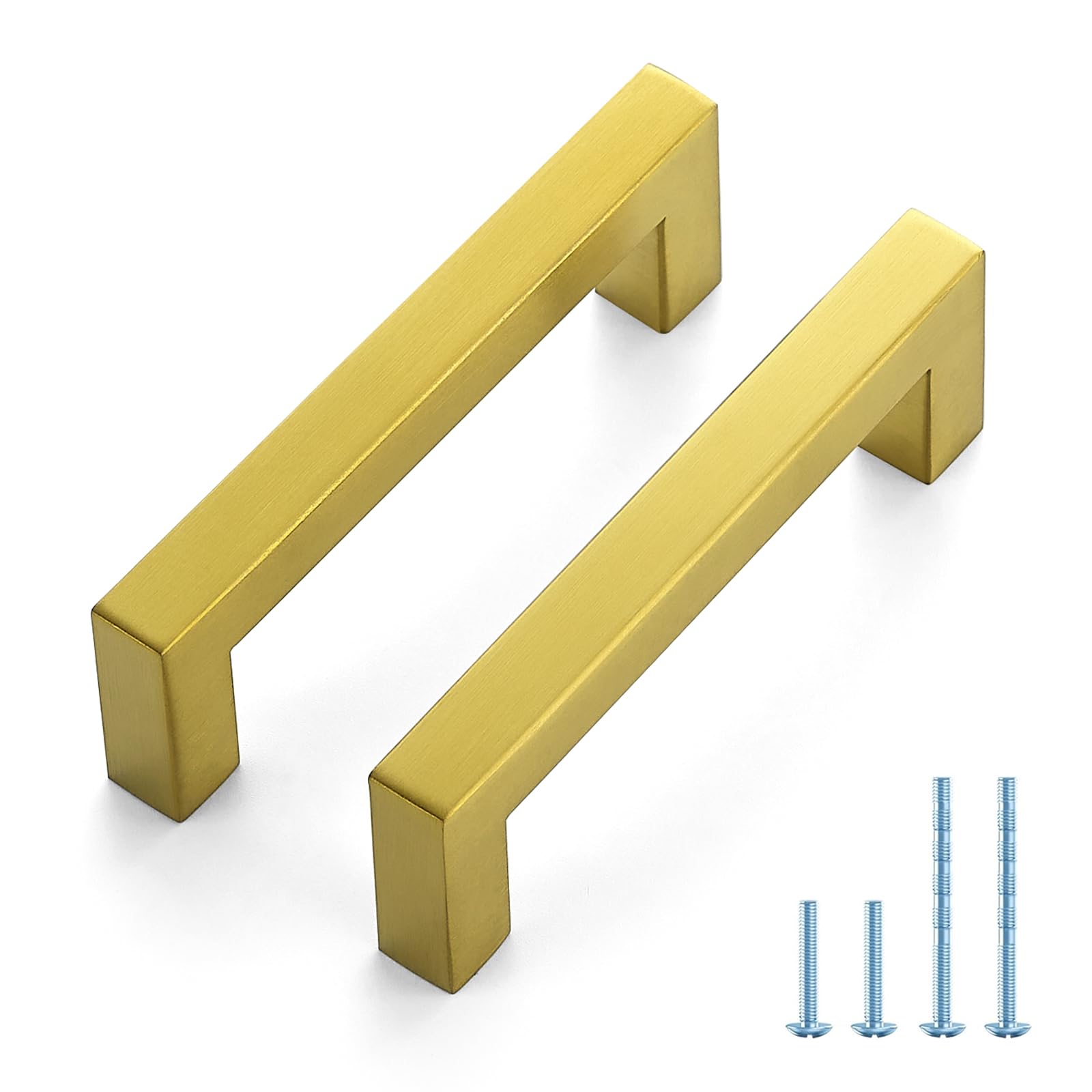 Gold Cabinet Pulls - JOY DECOR Stainless Steel -13