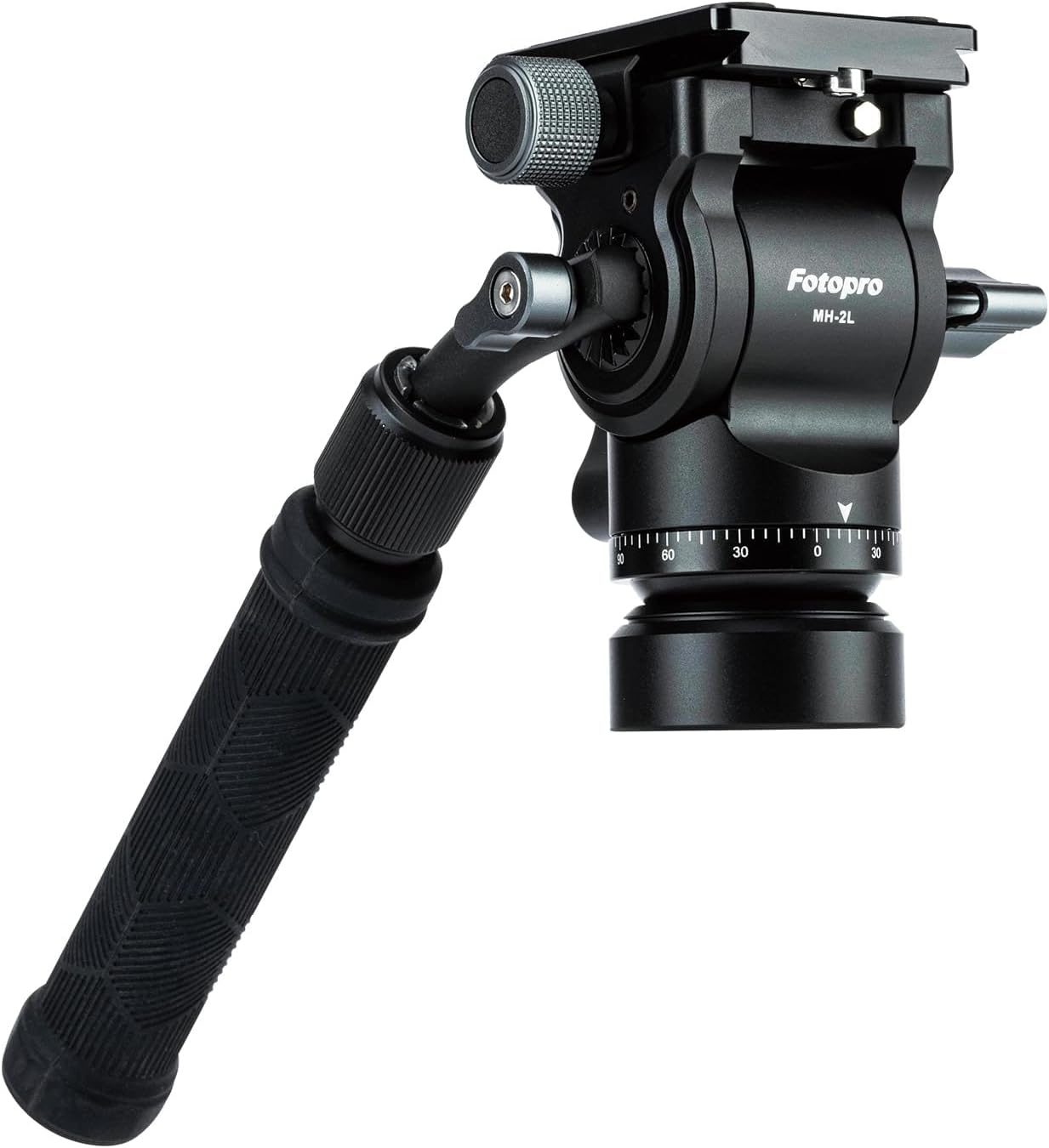 Fotopro Fluid Head Panoramic Tripod Drag Pan Video Head with QR Plate Max Load 6.61lbs Cameras Camcorders MH-2L