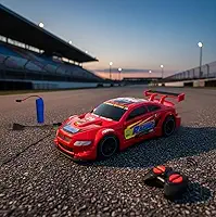 Carrinho de Controle Remoto Super Speed Recarregável – Brinquedo Infantil (Cores Variadas) (Vermelho)