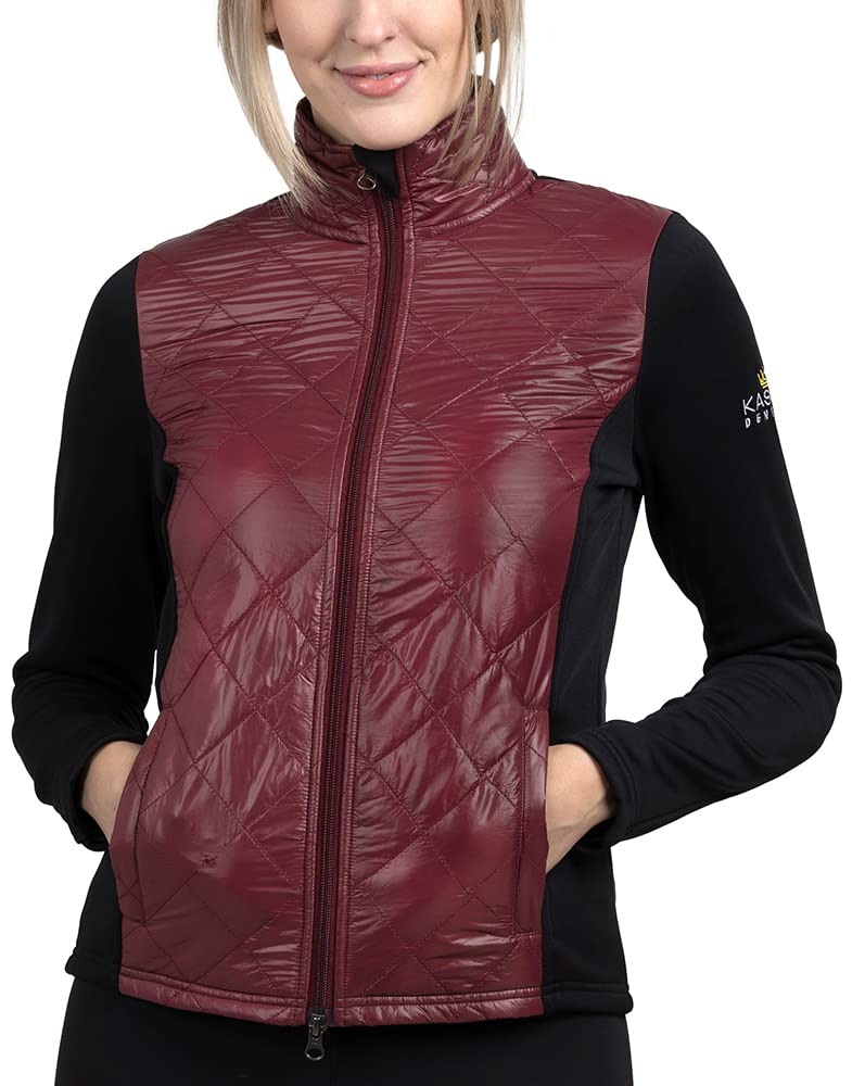 Kastel Denmark Women's Lightweight Quilted Jacket | Full Zip Outdoor Active Sportswear Longsleeve Coat