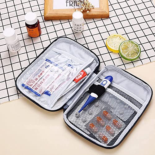 2 Pezzi Borsa per Medicinali, Mini Kit di Pronto