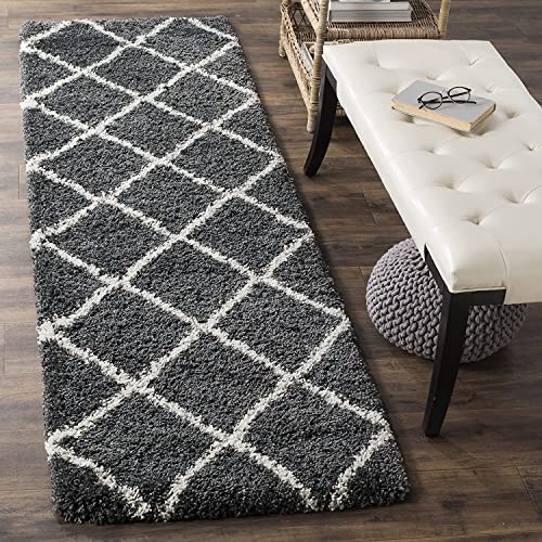 Image of Handwoven Microfibre 3D Rug for Living Room (Grey & Ivory, 5 X 7 Feet, Microfibre)