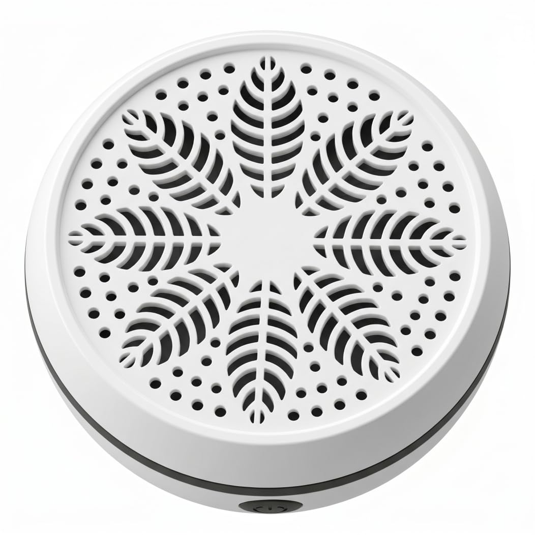 Lavadora de frutas y verduras con carga magnética de 2000mAh y titanio en color blanco