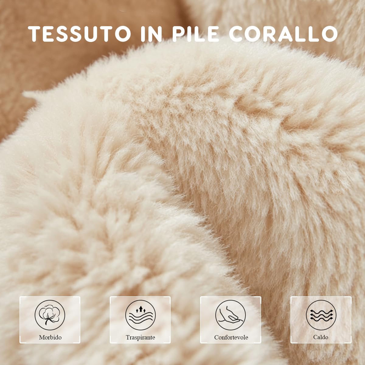 SONARIN Carina Copertina per Marsupio,Caldo Antivento Copri Marsupio,Universale Copertura Mantello con Cappuccio Cover Invernale per Fascia Portabebè con Tasca Frontale(Orso)