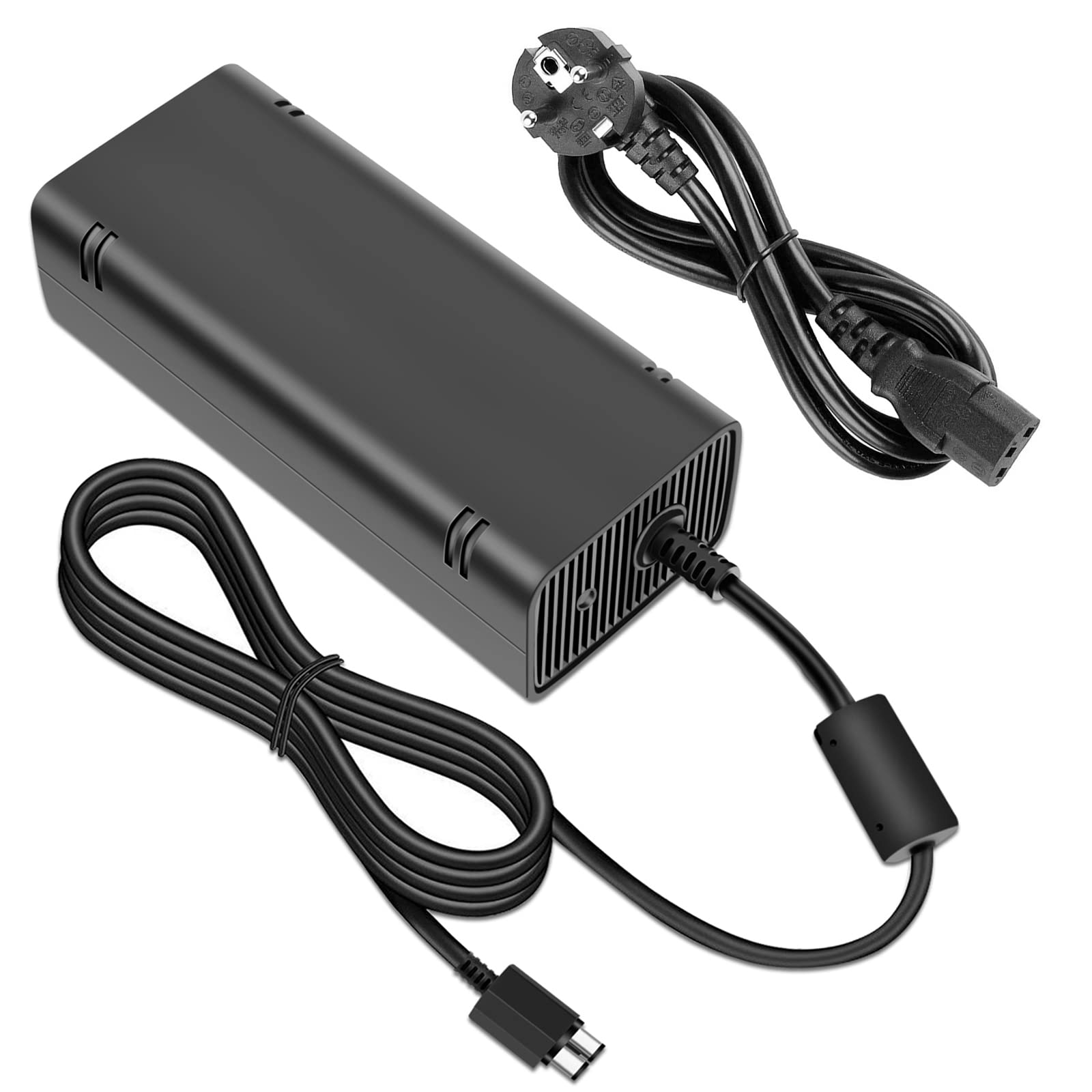 Labtec - Alimentatore Labtec con cavo di alimentazione per console Microsoft Xbox 360 Slim, 100-220 V