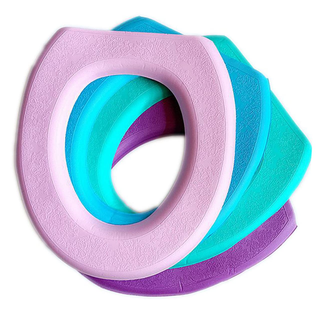 RORPOIR Waterproof Toilet Seat Lid Cover Pads Soft Padded Seat for Home Comfortable for All Ages