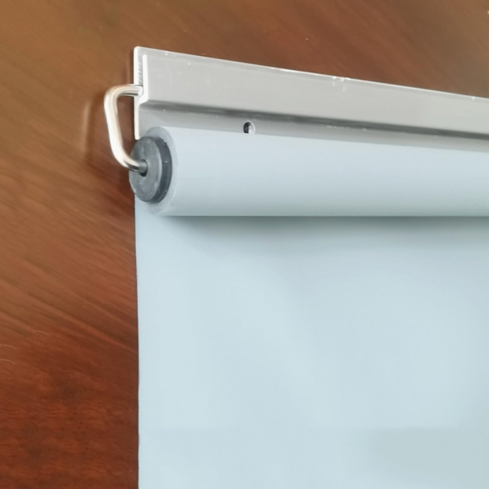 Aangepast verduisterend draadloos rolgordijn, automatisch veertype, hefgordijn, uv-bescherming, waterdicht, 60% schaduwgordijn voor kantoor/thuis, gepersonaliseerd (B 100 x H 160 cm