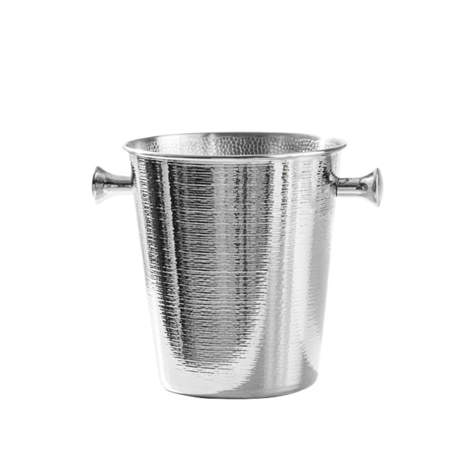 FZL02068LM Ice Bucket Creative Hammer Pattern Stainless Steel Ice Bucket With Handle Home Party Decoration Wine Cooler