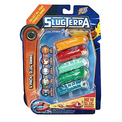 Slugterra - Blíster Burpy, Bludgeon, Doc V1, Spooker v1, Nightgeist (Giochi Preziosi 83433)