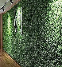 Artificial Wall Grass (10 Pcs) for Home Decoration, Grass Mat for Wall, Vertical Garden Artificial Plants (Green Design, 60cm X 40cm X 3cm, Plastic, Pack of 10)