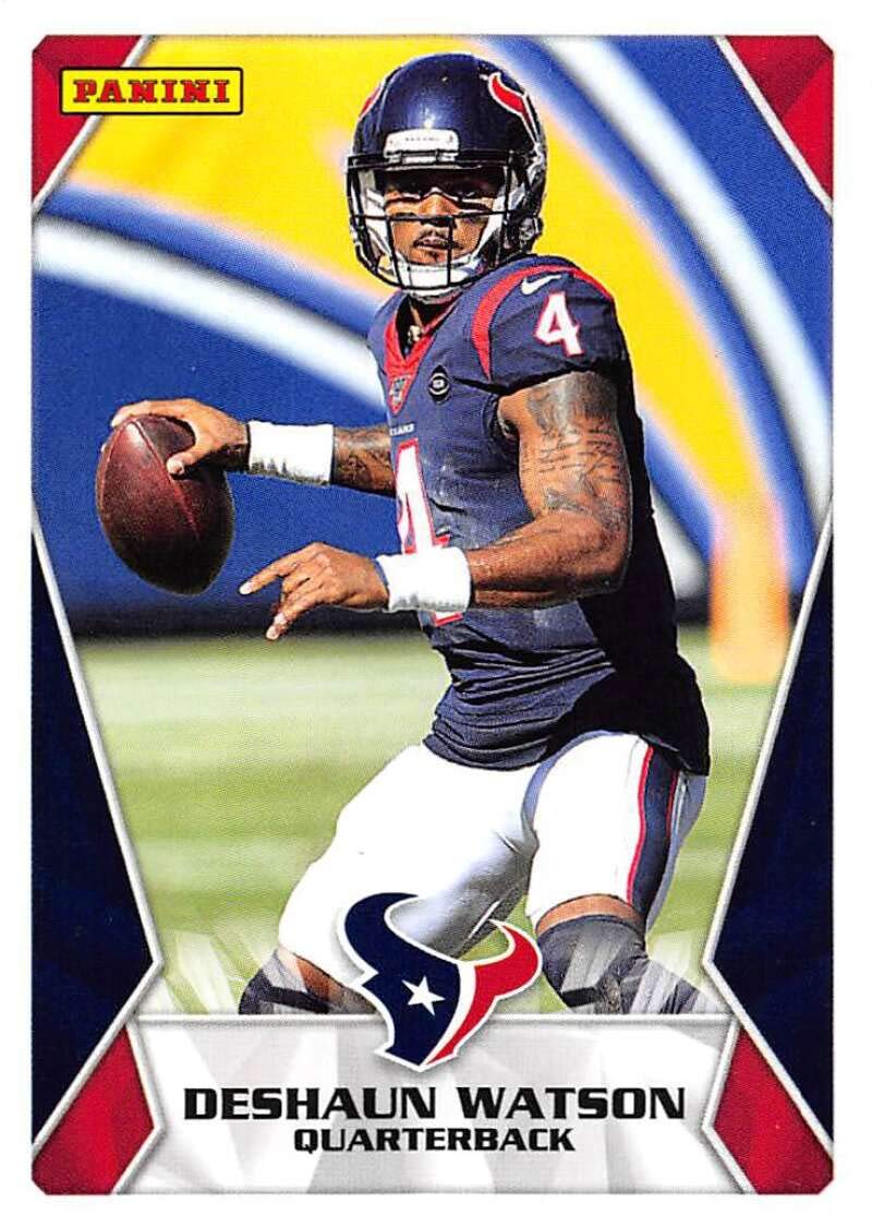 Amazon.com: 2020 Panini Football Card-Sized Sticker Collection Insert #38 Deshaun  Watson Houston Texans Official NFL Trading Card (Card Stock, Not a Sticker)  : Collectibles & Fine Art