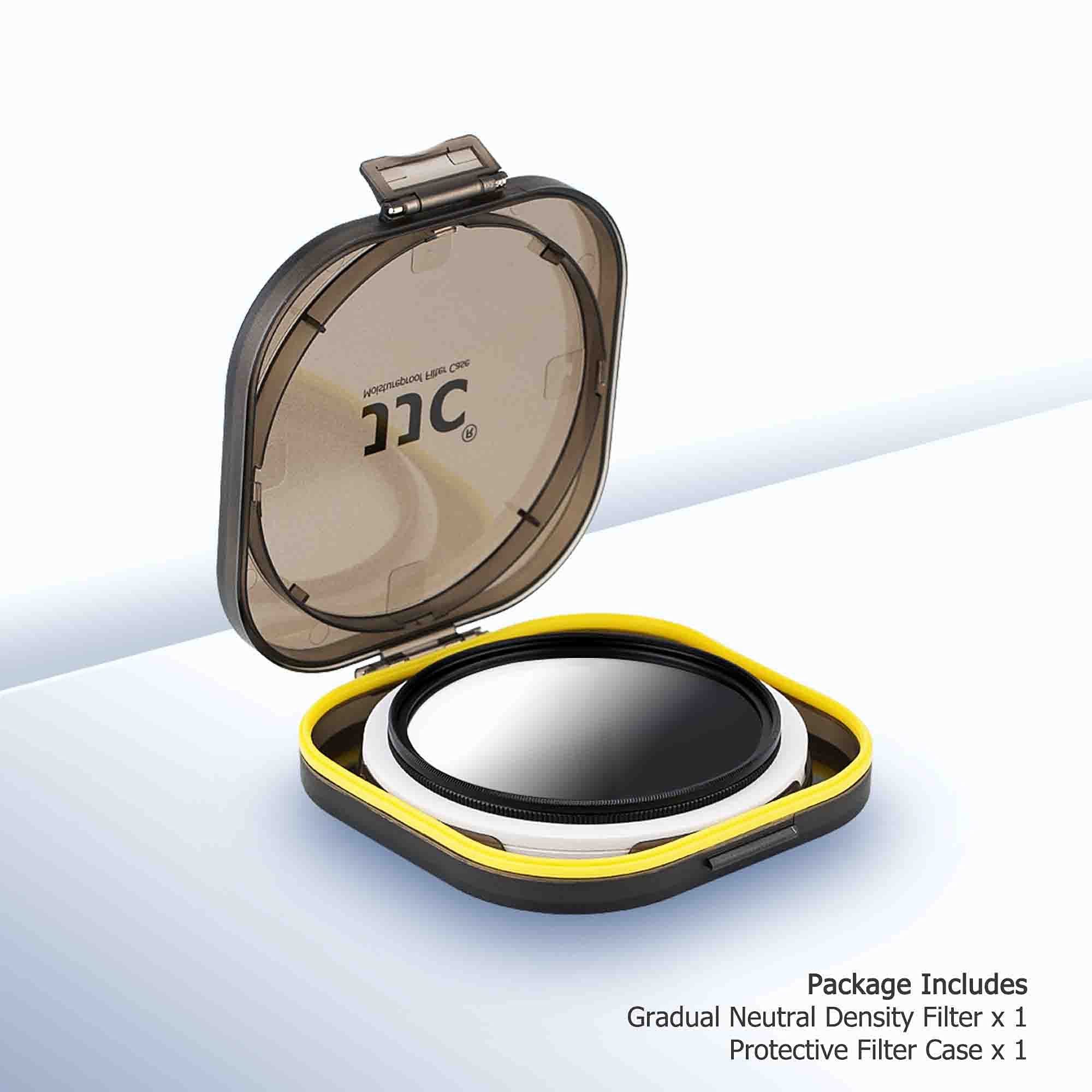 JJC - Filtro graduato ND da 82 mm, graduale a densità neutra per obiettivo fotocamera Canon Sony, Nikon Fujifilm Sigma e paesaggio, rapporto di luce bilanciato