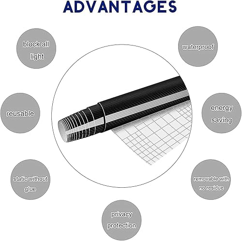 Miniatura 8 de Lypumso - Rollo de vinilo de fibra de carbono 6D negro de 1 x 10 pies, película súper brillante para automóvil con tecnología de liberación de aire