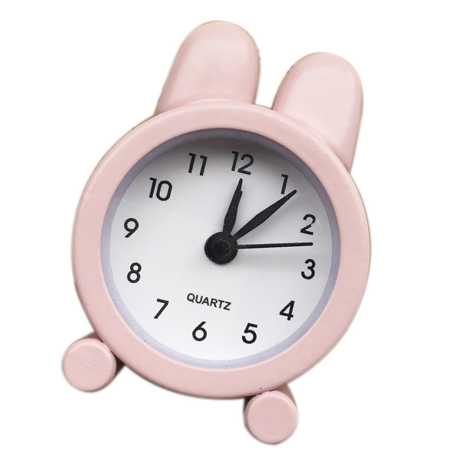 Snorvixre Desktop Alarm Clock Bedsides Quiet Desk for Travel Bunnys