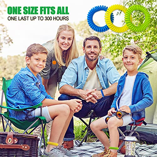 mosquito repellent stickers 300 pcs mosquito patches with 3 pack individually wrapped mosquito repellent bracelets bands for kids and adults