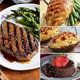 Premium Top Sirloin & Boneless Chicken Meal Package with Twice Baked Potatoes & Decadent Chocolate Truffle Lava Cakes - Perfect Dining Moments and Cooking Instructions from Kansas City Steak