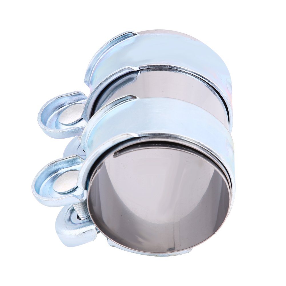 Zacisk do rury wydechowej aluminiowy turbo do samochodów osobowych