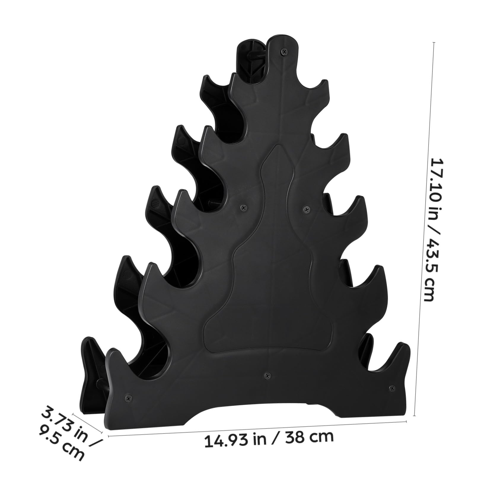 rastrelliera per manubri centigrado culle per manubri scaffali porta bilanciere rastrelliera a attrezzi per supporto per Black