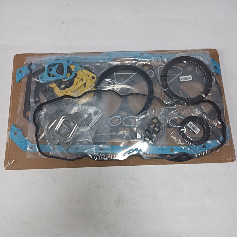 Overhaul Full Gasket Kit with Head Gasket Compatible with Isuzu 3LB1 Engine