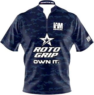 Logo Infusion Dye-Sublimated Bowling Jersey (Sash Collar) - I AM Bowling Fun Design 2042-RG - Roto Grip - CAMO (4X-Large)