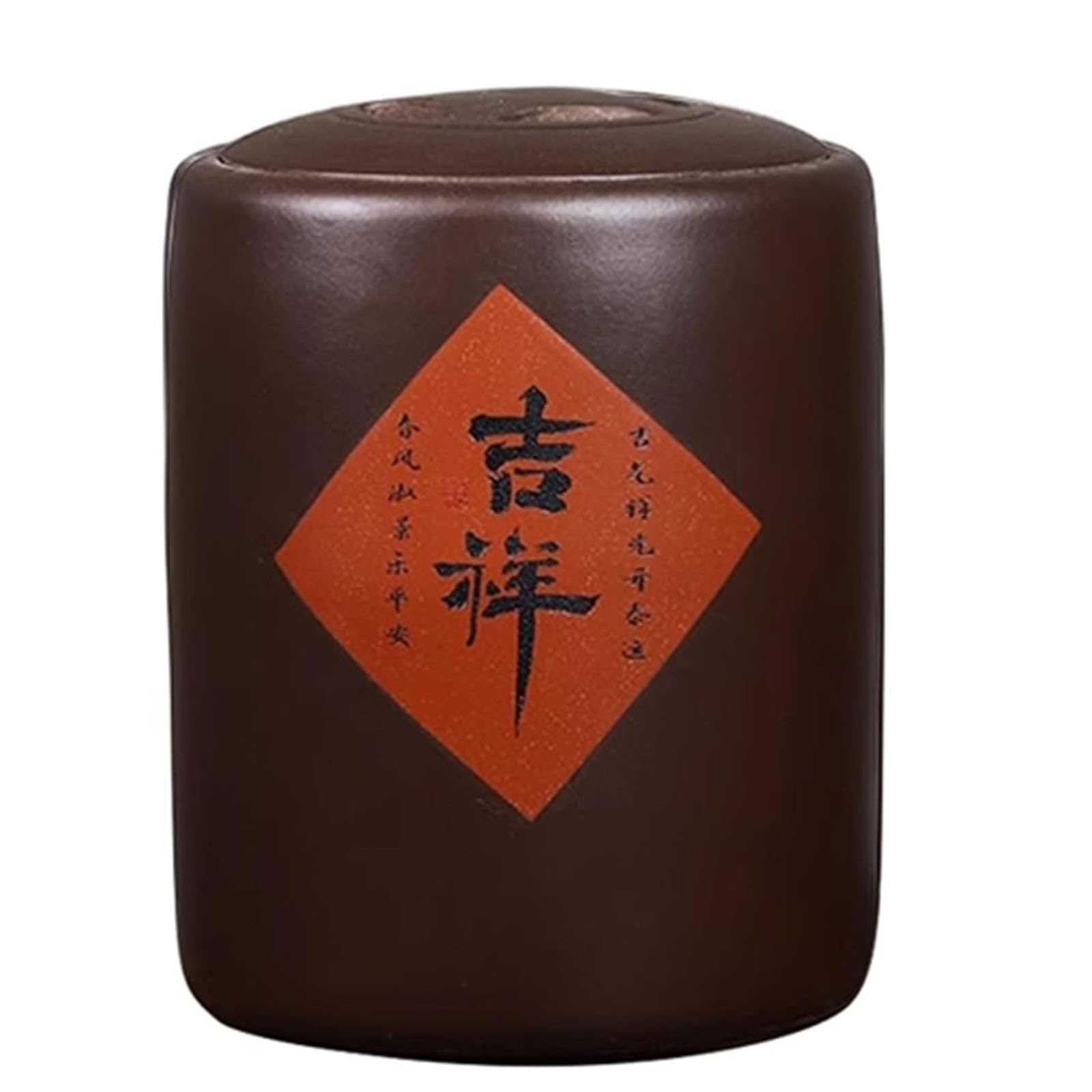 IXTREGZJKM Ceramic Dispenser Container, Ceramic Rice Jar with Lid, Grain Container Storage, Chinese Ceramic Rice Jar Suitable for Rice, Soybeans, Flour and Various Dry Goods A 10kg