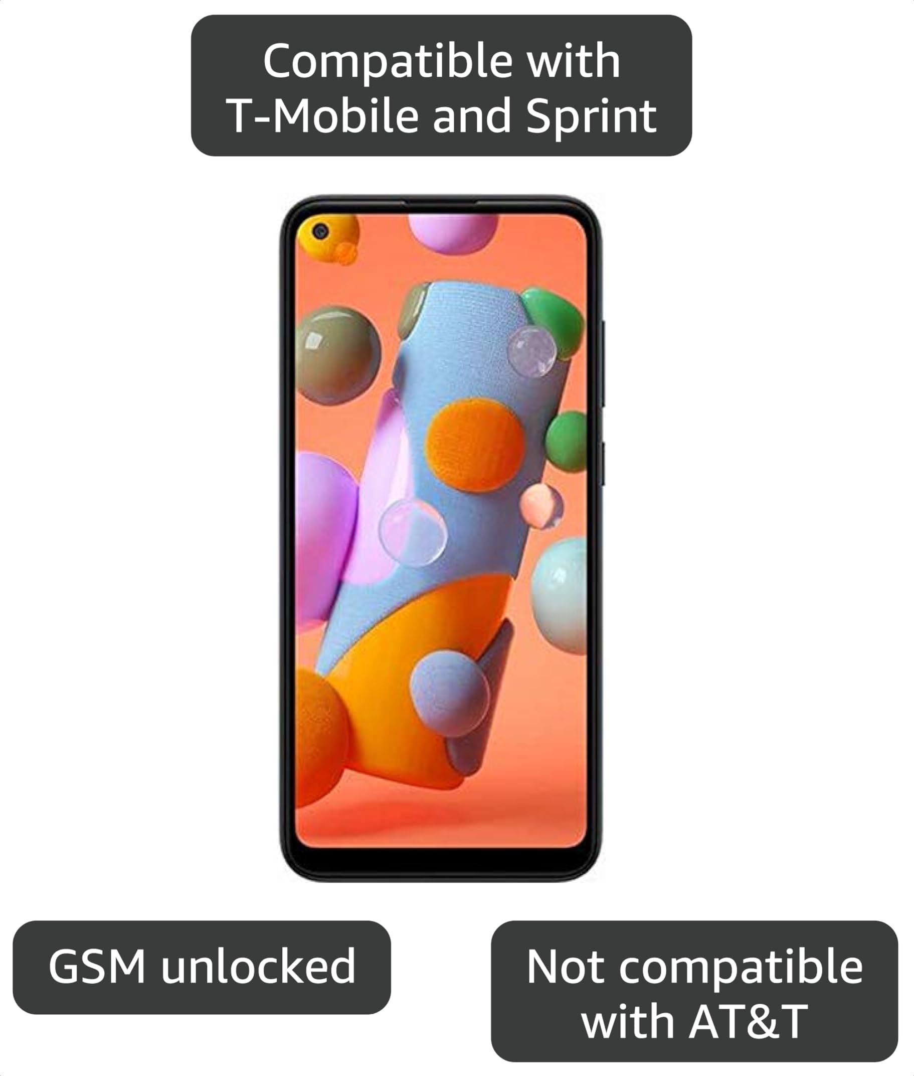 Amazon.com: Samsung Galaxy A11, 32GB - Unlocked (Renewed) : Cell