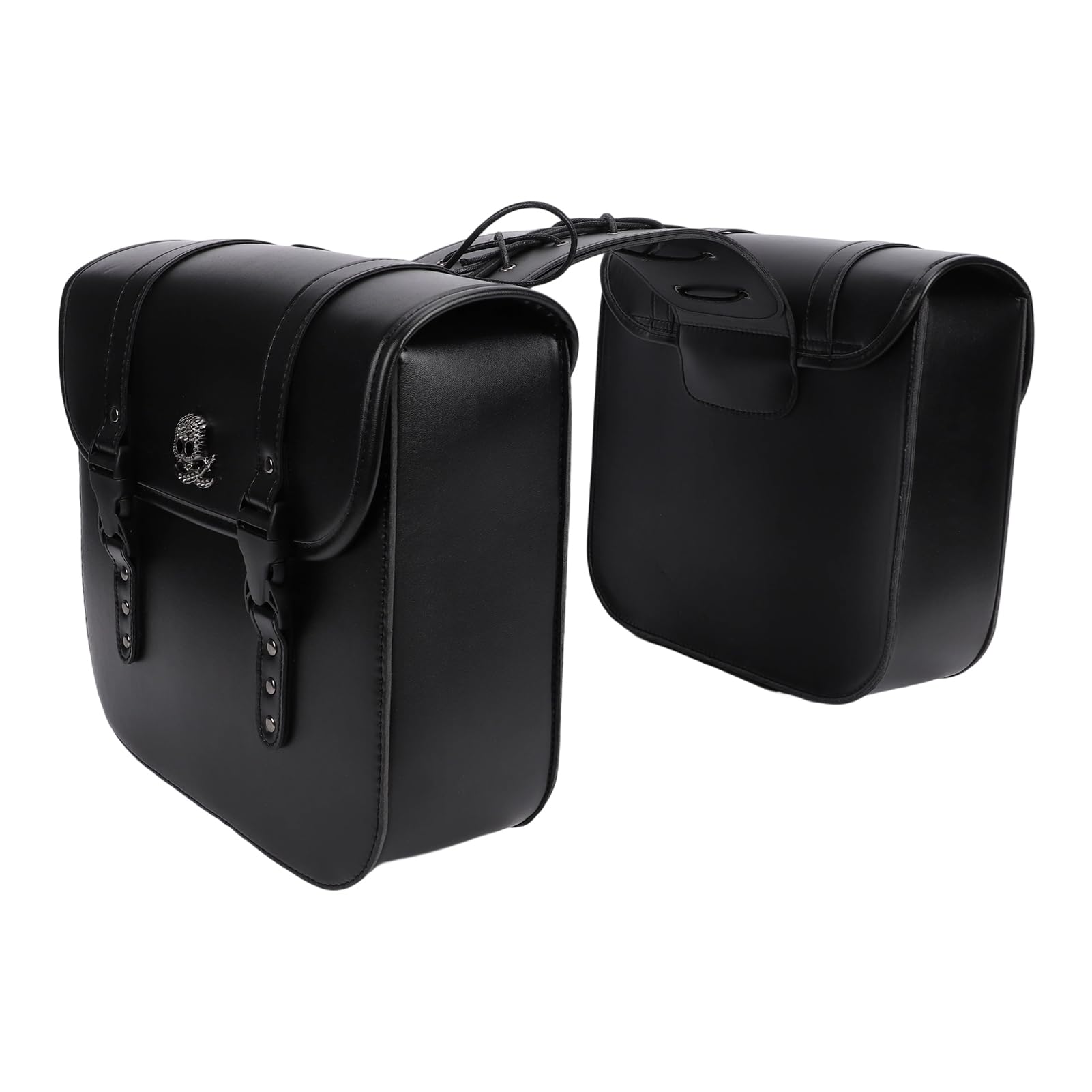 Cryfokt Saddlebag Motocyklowy, pojemność 30L, Wodoodporny Skórzany PU