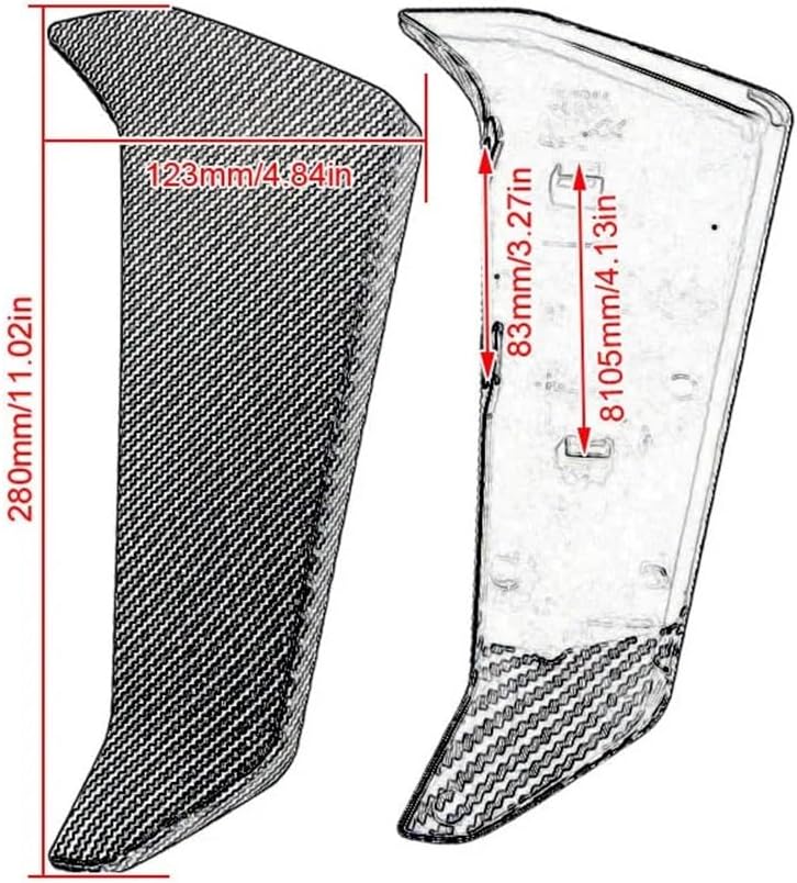 オートバイサイドフェアリング オートバイアクセサリーラジエーター