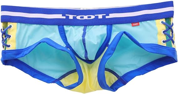 Amazon トゥート Toot レースアップスリットスーパーnano ローライズ ボクサーパンツ メンズ 前閉じ Sn30i362 Bu ボクサー 通販