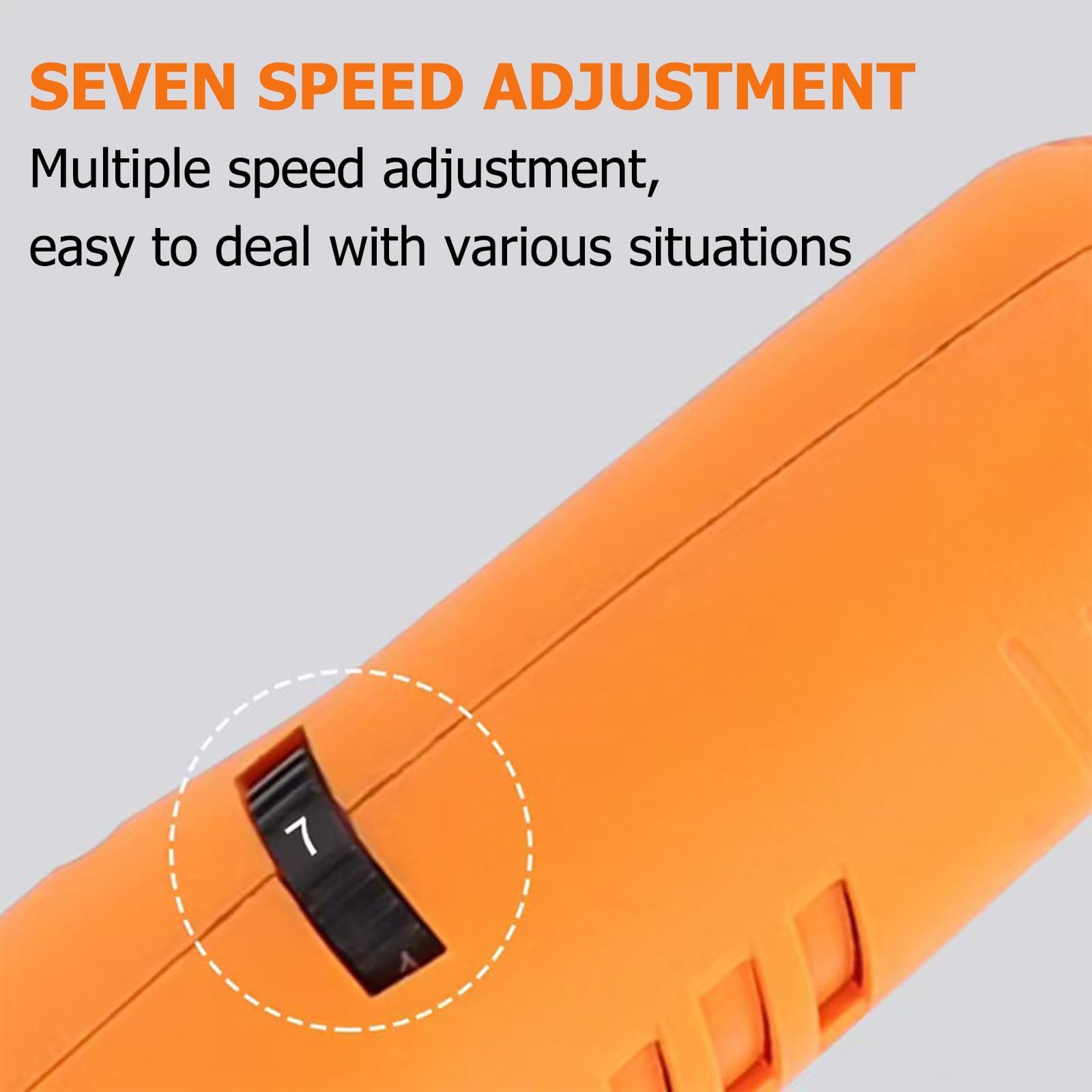 Máquina Limpiadora De Juntas De Baldosas De 200 W, Máquina Para Unir Baldosas Cerámicas Con 7 Velocidades Ajustables, Ángulo De 90°, Velocidad De Ralentí De 200-18000 R/min, Para La Limpieza De Juntas