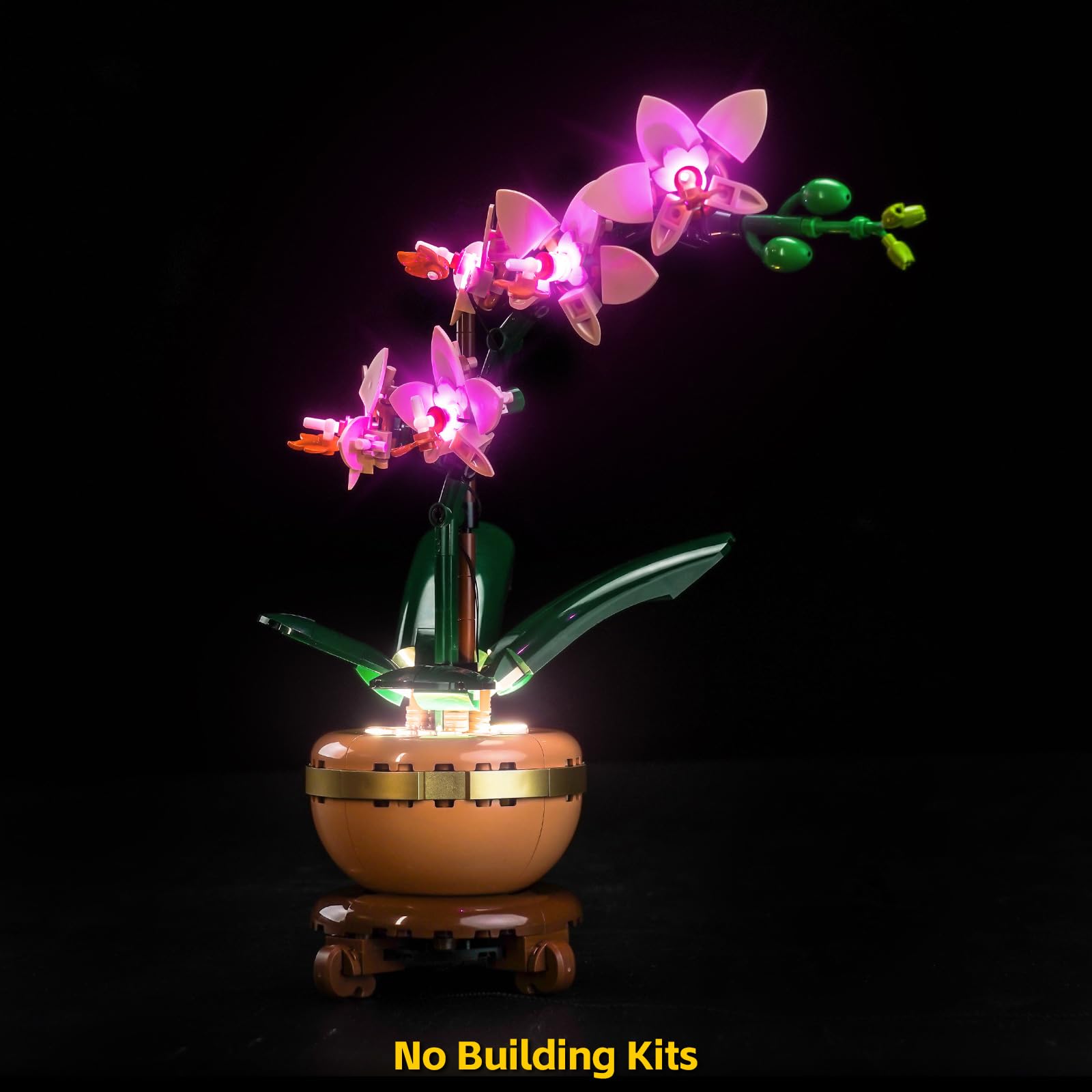 Led Light Set Compatible with Lego 10343 Mini Orchid Botanical Collection Set (No Model) - Image 2