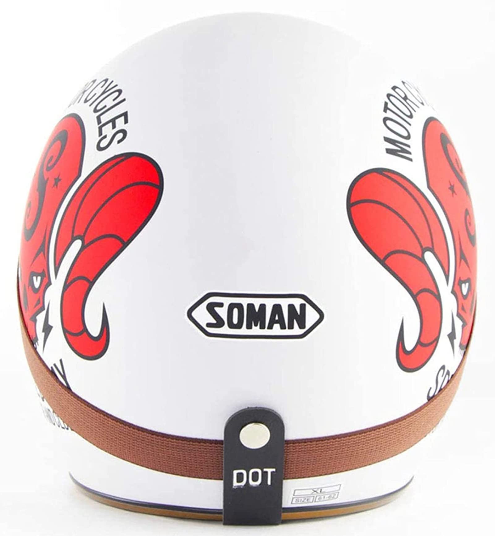 Cascos Jet De Motocicleta De Cara Abierta Vintage Para Hombres Y Mujeres (Ruta 66) Casco Retro 3/4 De Motocicleta Chopper Cruiser Biker Pilot Crash Cascos Con Certificación ECE Con Gafas De Sol A,L