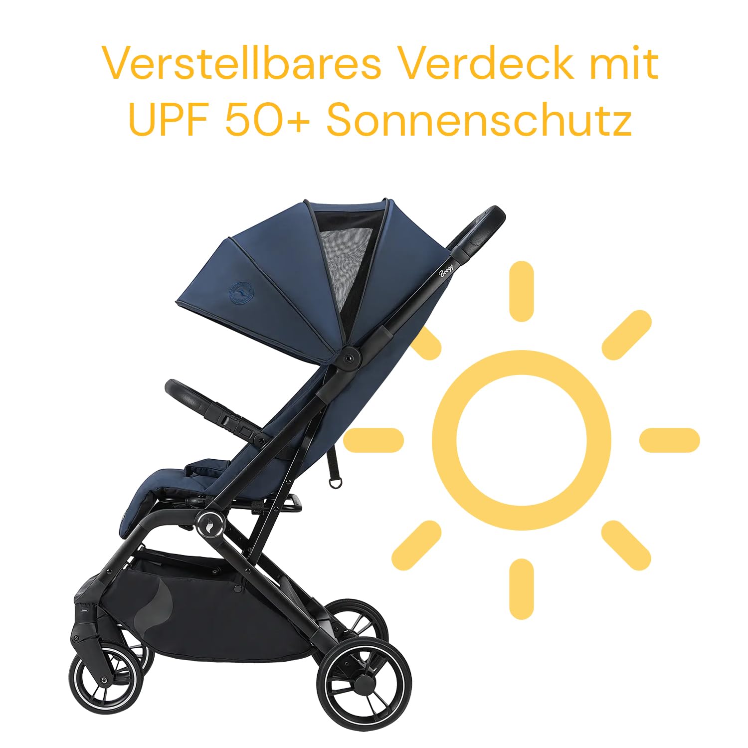 Passeggino Osann Boogy 2 Leggero Compatto 22 kg UPF 50+ Cobalt Blu