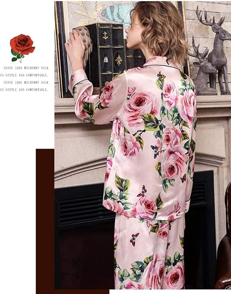 Amazon | (MAYUDAMAシルク)シルク パジャマ シルク100％ 絹100