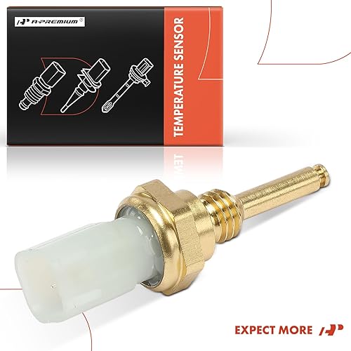 Miniatura 7 de A-Premium Sensor de temperatura del refrigerante del motor 2 pines compatible con Ford y Lincoln, se adapta a F-150, F-250 F-350 Super Duty,
