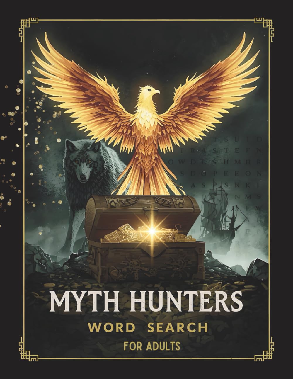 Myth Hunters Word Search: Word Search for Adults
