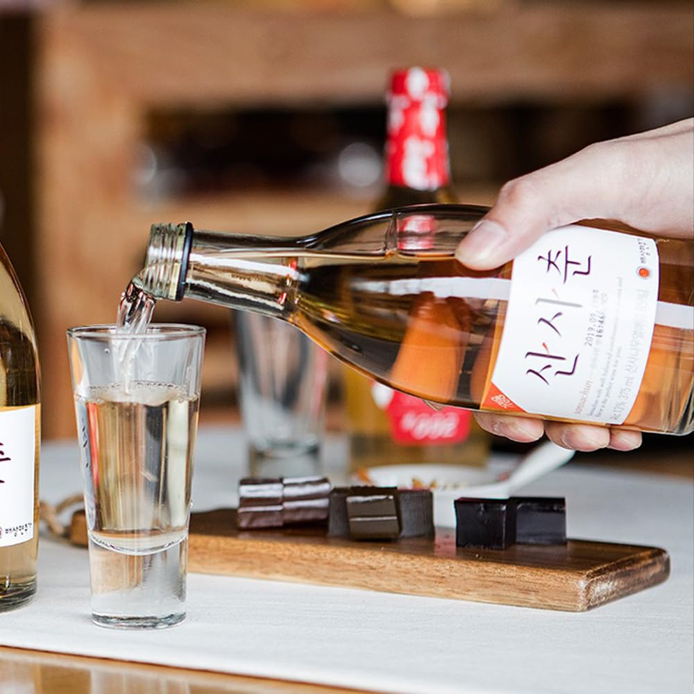 Amazon.co.jp: 【韓国伝統の果実酒】サンサチュン 山査春 375ml×1本