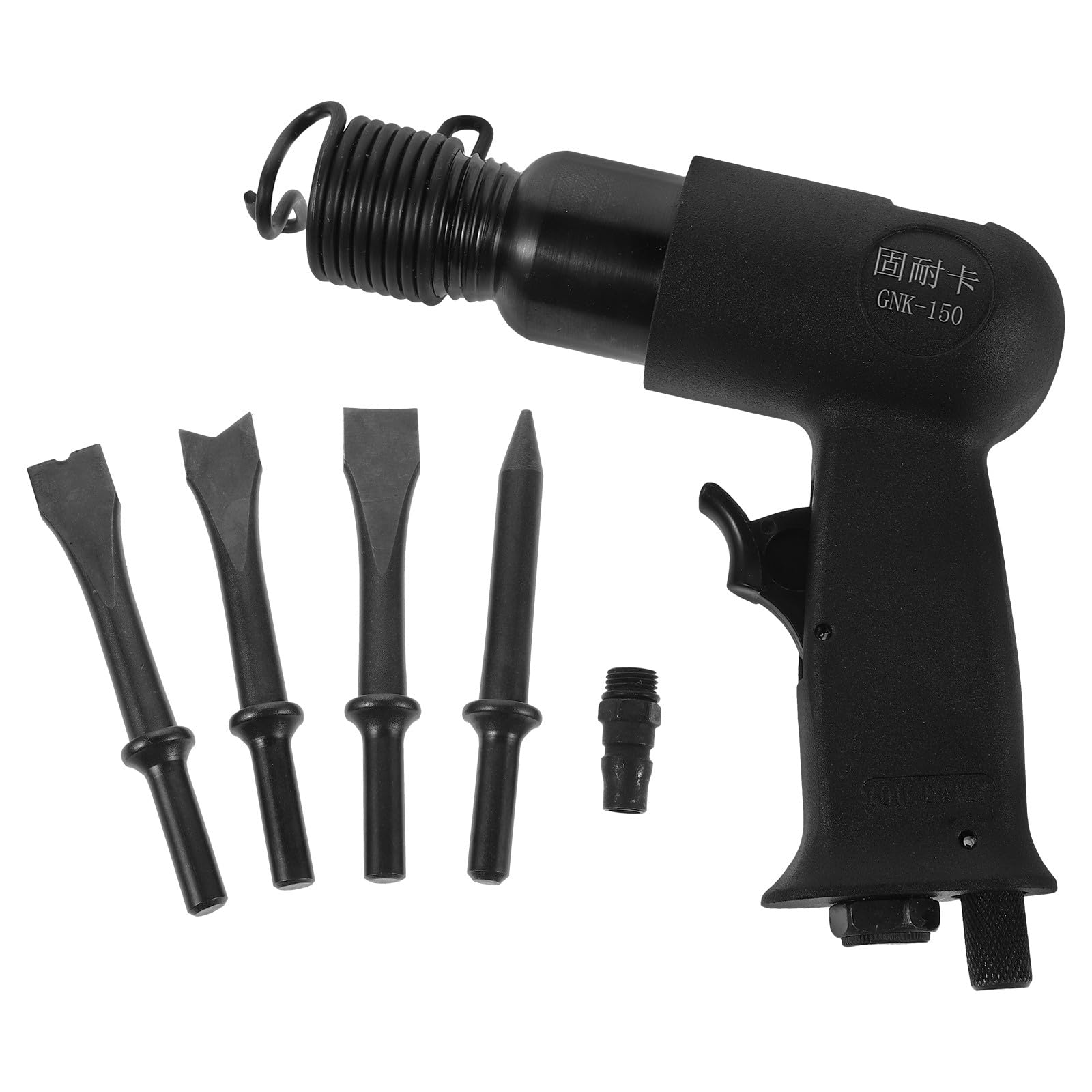 Kit pelle pneumatique VALICLUD avec burins pour réparation automobile et carrosserie
