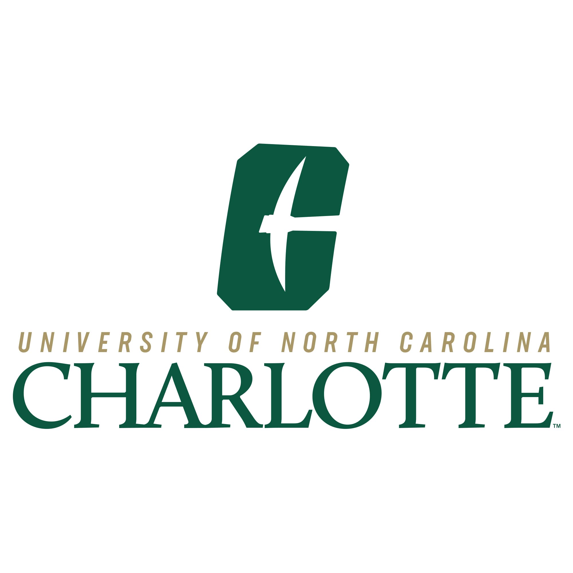 UGP Campus Apparel AH1121 - UNC Charlotte Forty-Niners Institutional Logo Hoodie - 2X-Large - White