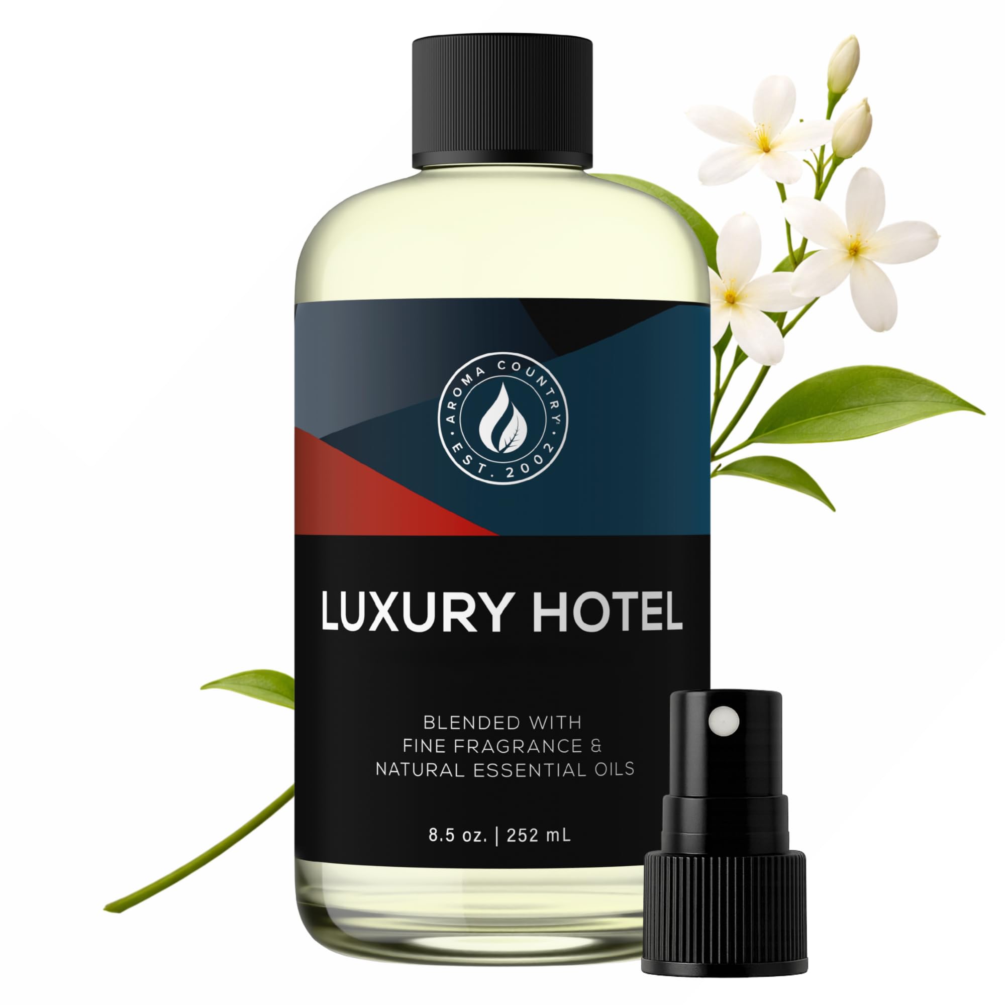 Ritzy Luxury Hotel Diffuser Oil - Luxury Hotel Scent for Diffuser & Air Fresheners - Essential Oil Diffuser Refill, Home Fragrance Collection with Gardenia & Amber (8.5 Fl. Oz)