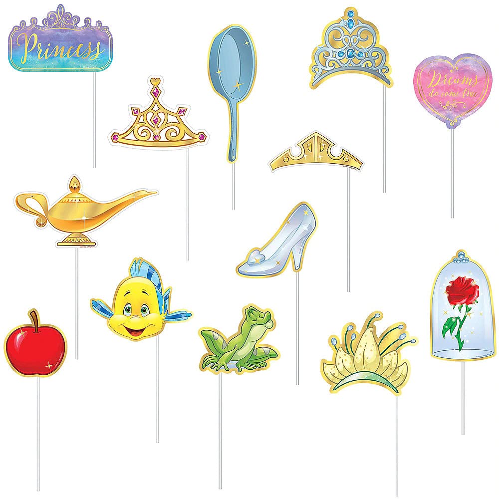 Plantillas Gratuitas De Accesorios Para Fotomatón De Princesas