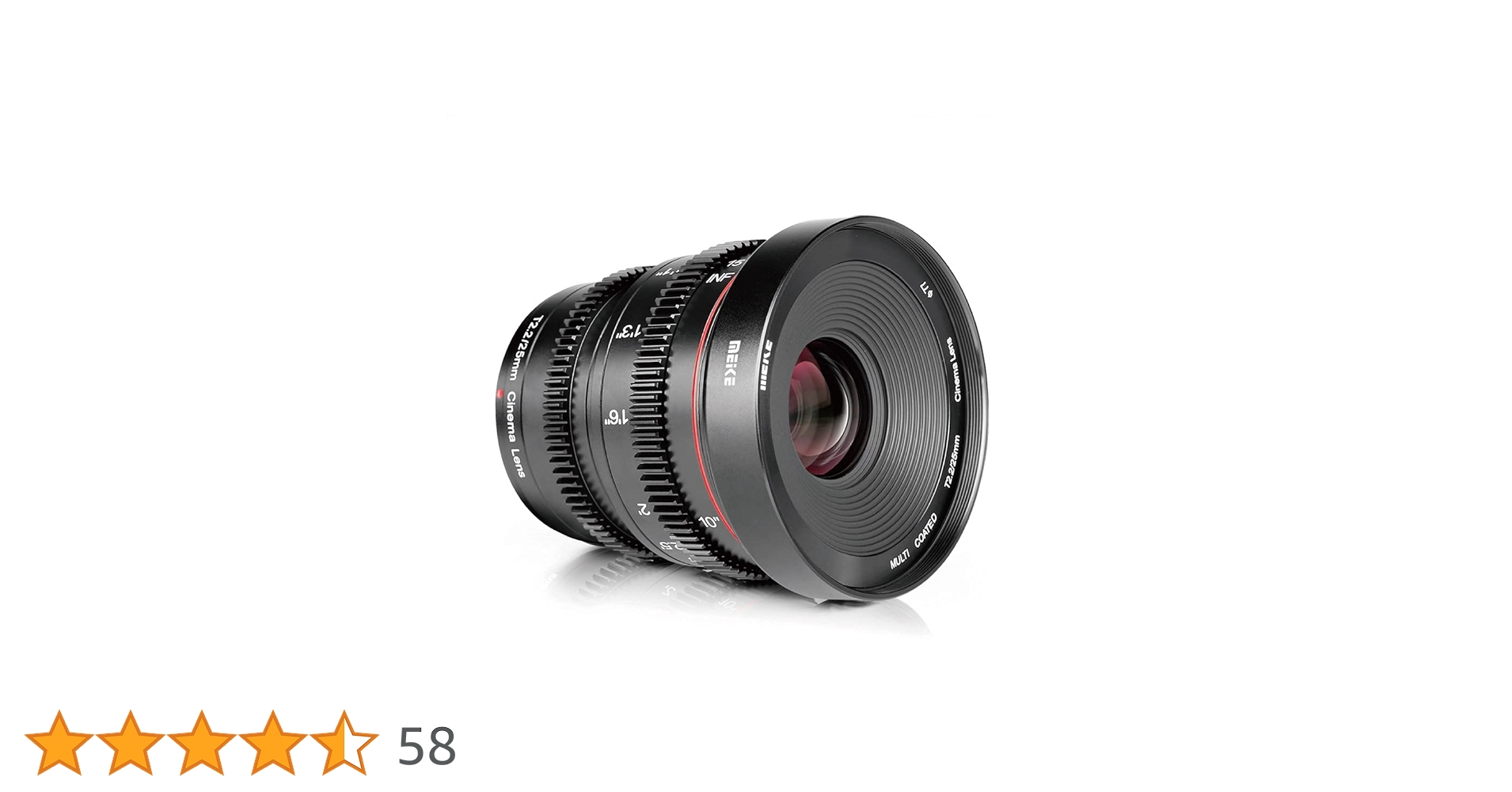 Strawberry　Meike 25mm T2.2 M4/3 マウント用 Strawberry様専用 Meike 25mm T2.2 M4/3 マウント用