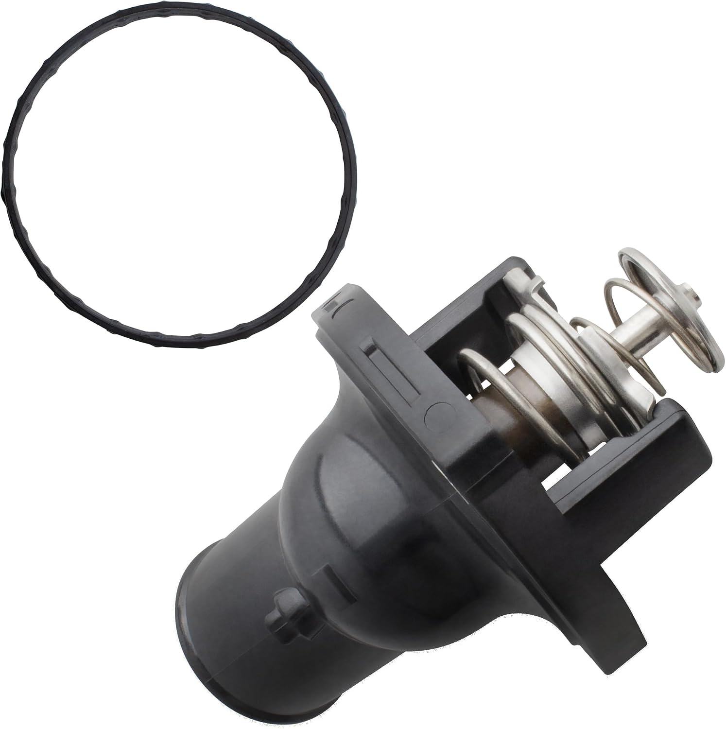 BOXI 902-5951 Engine Coolant Thermostat Housing Assembly Fits for Honda Accord 2016-2017 L4 2.4L / Replaces 193105A2A11 732-180 ‎732180