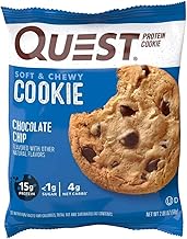 Quest Nutrition(クエストニュートリション), プロテインクッキー Chocolate Chip 12 Cookies 海外直送品　並行輸入品 [並行輸入品]
