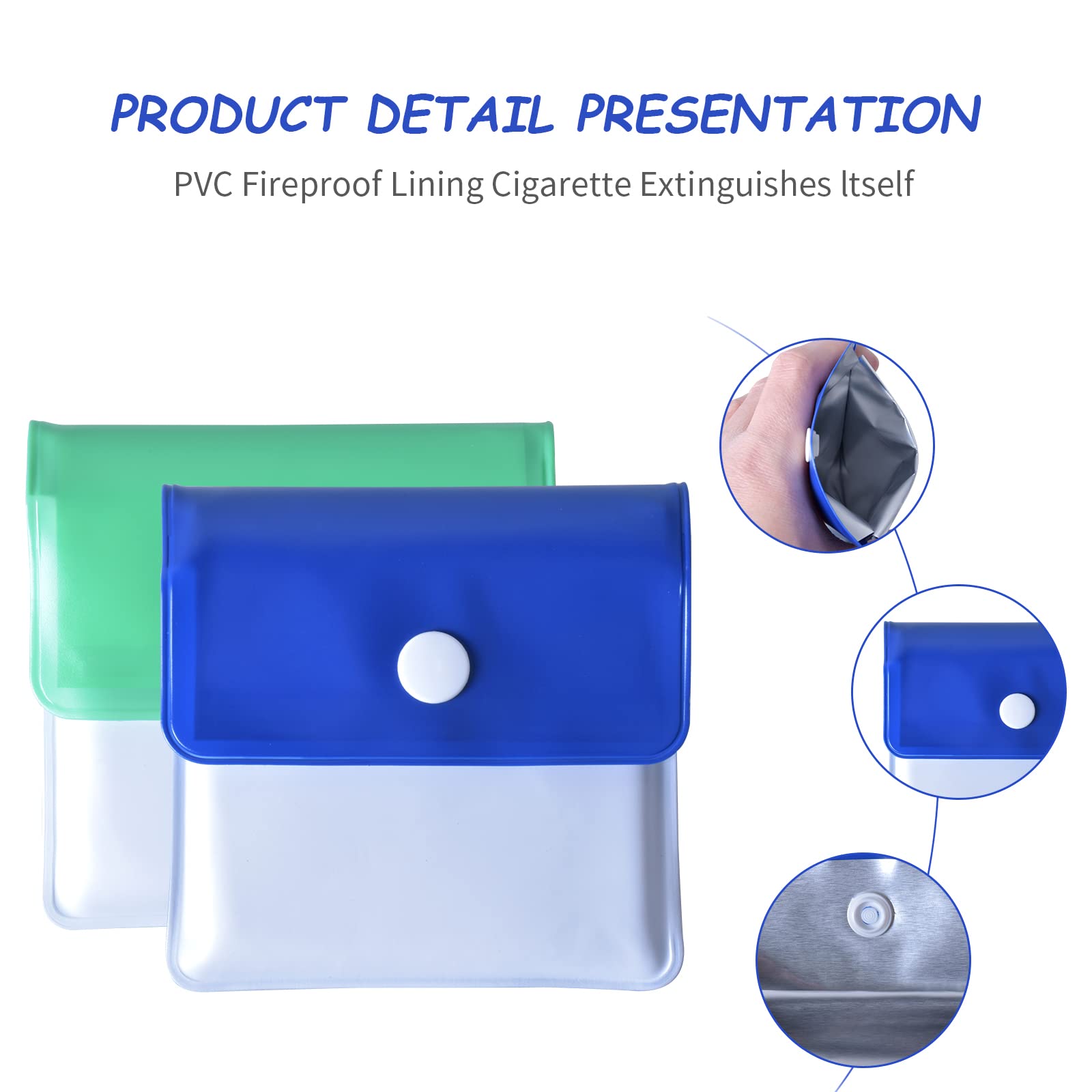 Posacenere Iqos 2 Posacenere Tascabili LTZB: In PVC Ignifugo, Design