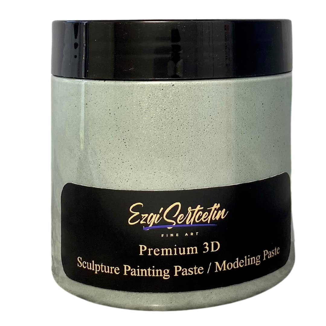 Ezgi Sertcetin 3D Sculpture Painting Paste - 6 Oz, Cantaloupe Yellow, Ready To Use - View #7
