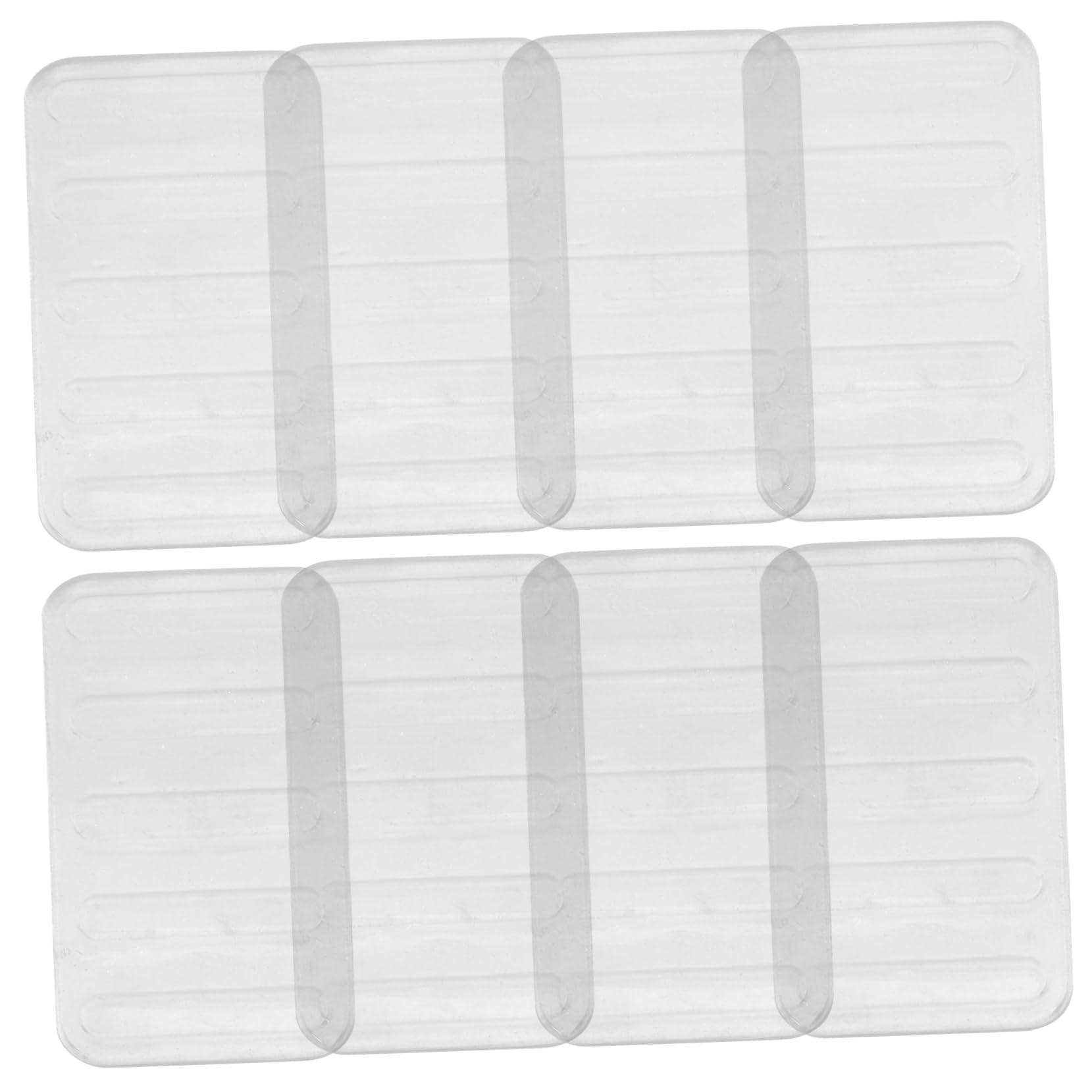 Tahikem Lot De 8 Cales De Table En Plastique Noires Réglables Pour Meubles, Jacuzzi, Restaurant, Appareils électroménagers, Pour Nivellement Des Pieds, Fixation Supérieure De 9,5 Mm