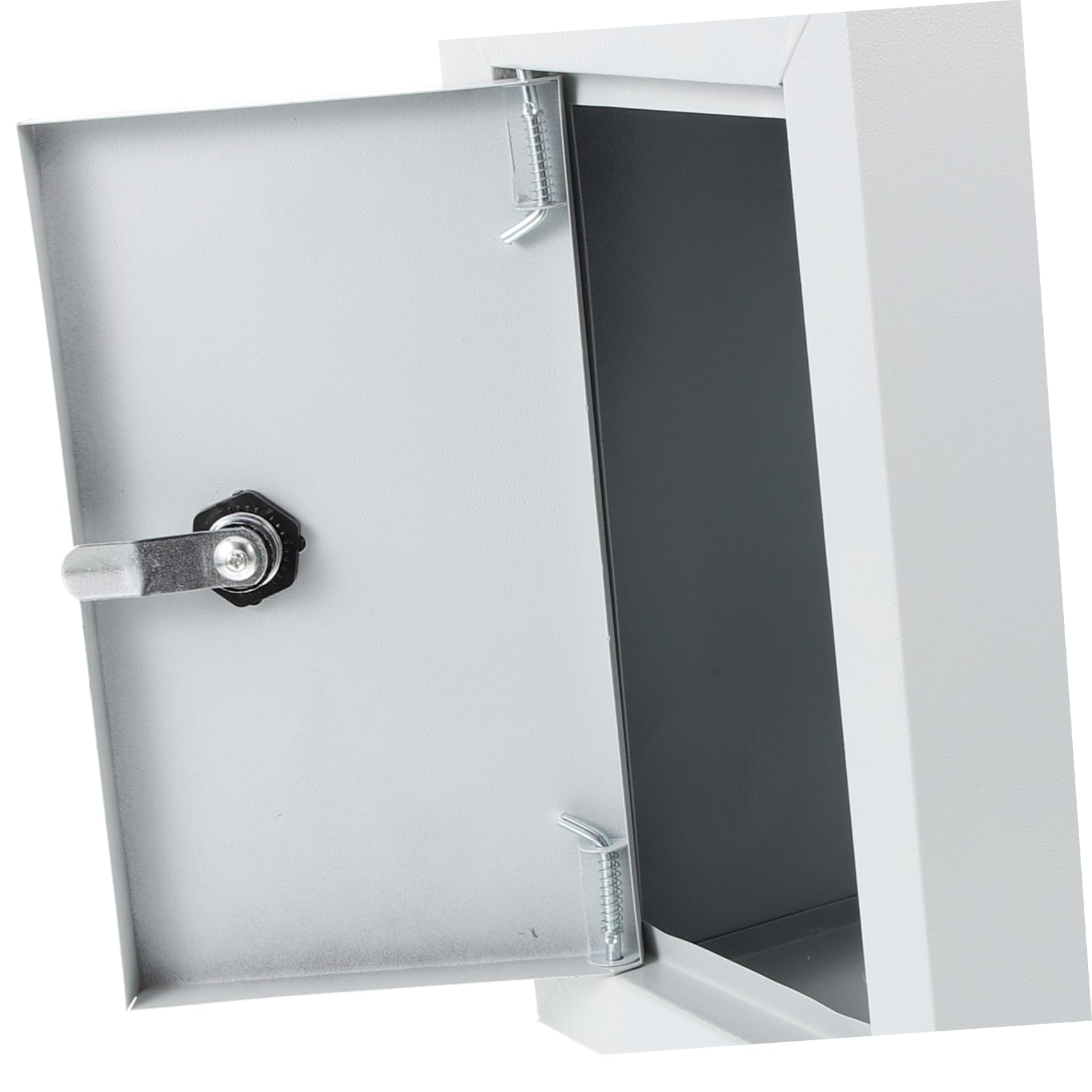 Scatola Elettrica da Parete in Ferro Bianco Protezione per Distribuzione Elettrica, Funzionamento Sicuro e Collegamento Rapido per Interni e Uffici